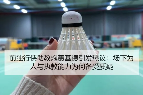 前独行侠助教炮轰基德引发热议：场下为人与执教能力为何备受质疑（MILAN.COM）